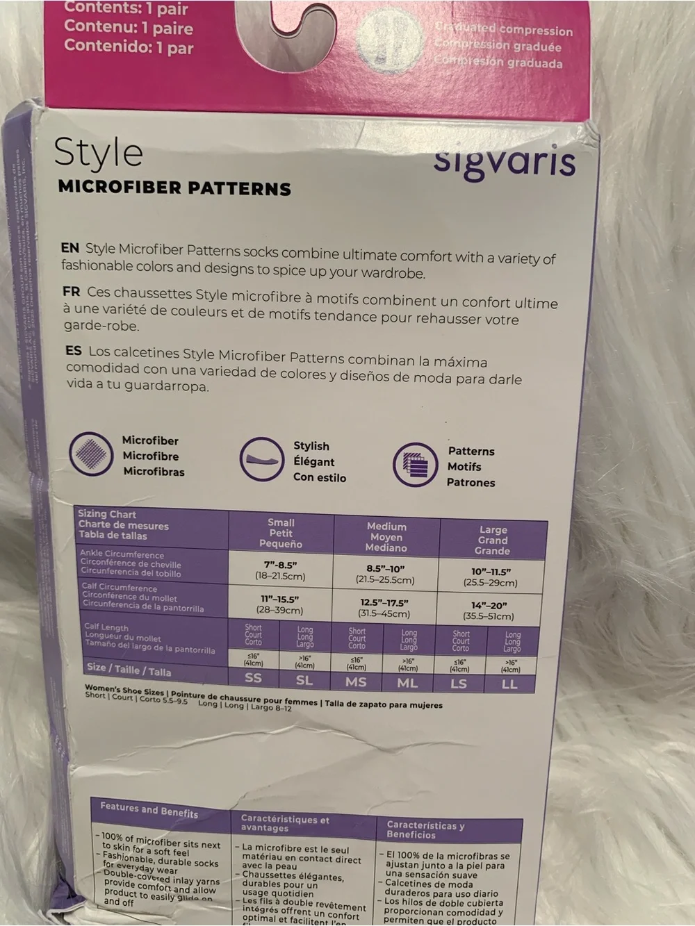 Sigvaris pairs ladies